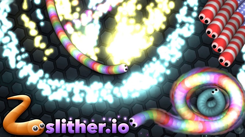 Hướng dẫn chơi slither.io